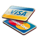 Payment can be made by Visam Mastercard or Online Banking