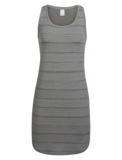 Icebreaker Wmns Yanni Tank Dress 'Combed Lines'