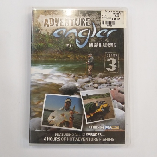 Adventure Anglers DVD Series 3