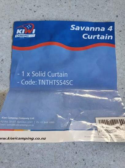 Kiwi Camping Savanna 4 Deluxe Solid Wall -Blue