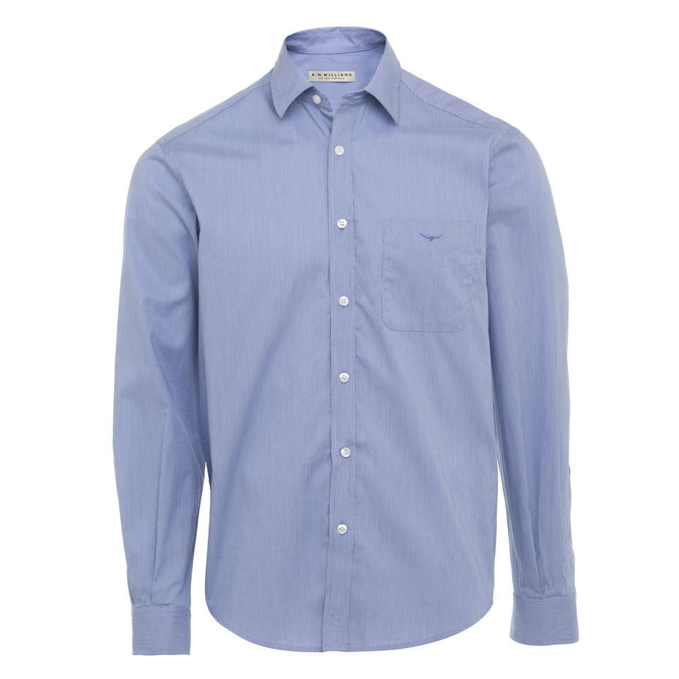 Shirts - long sleeve - R.M. Williams Collins Shirt - Ballantynes